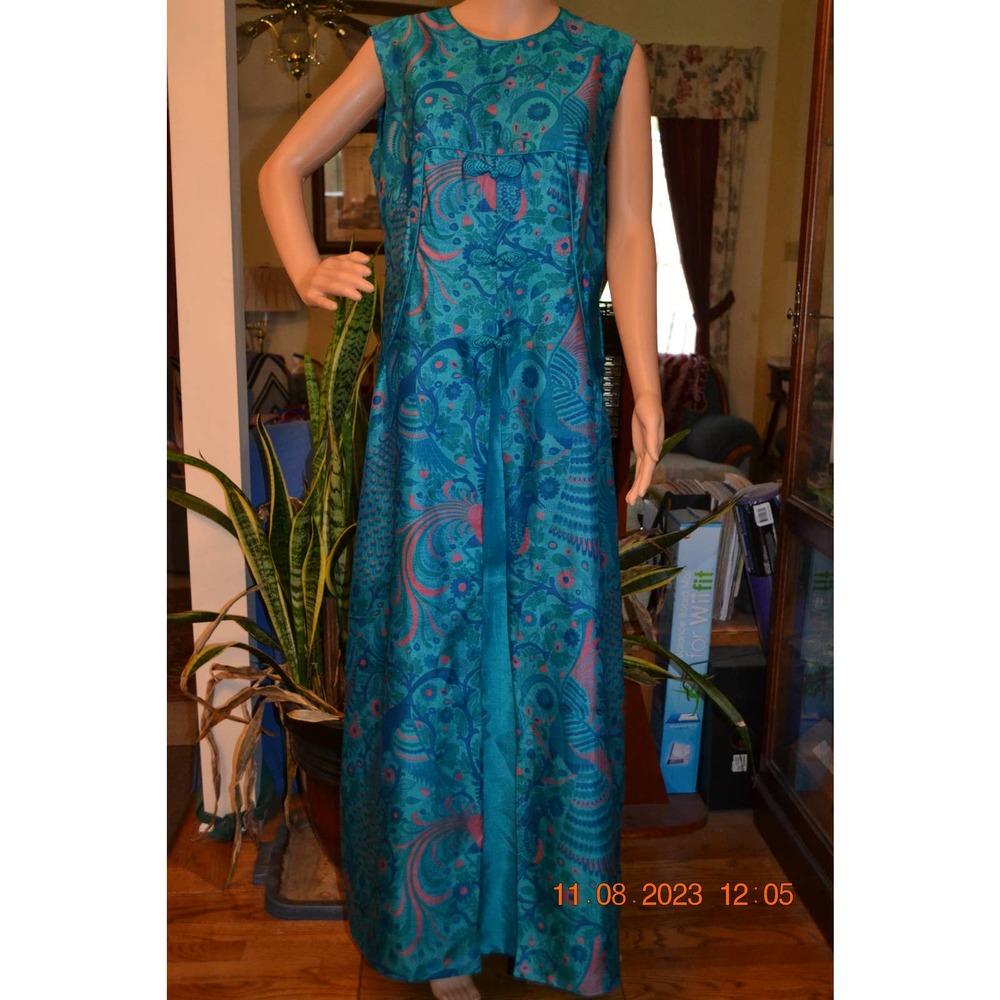 Vintage V. Thailand silk dress  (14)